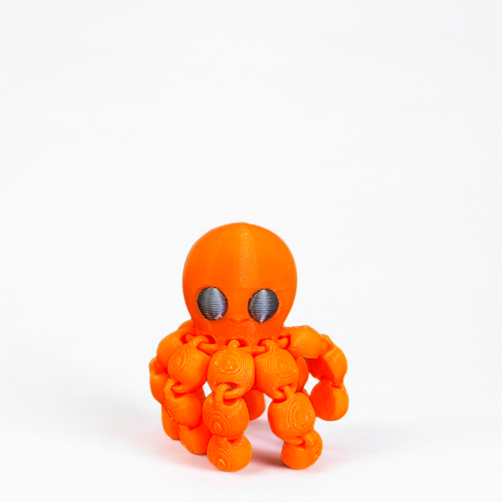 Flexi Octopus Toy - Front View