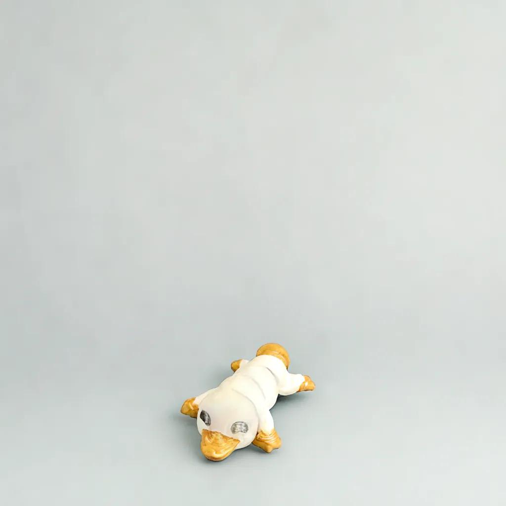 Flexi Platypus Toy Standing - Top View