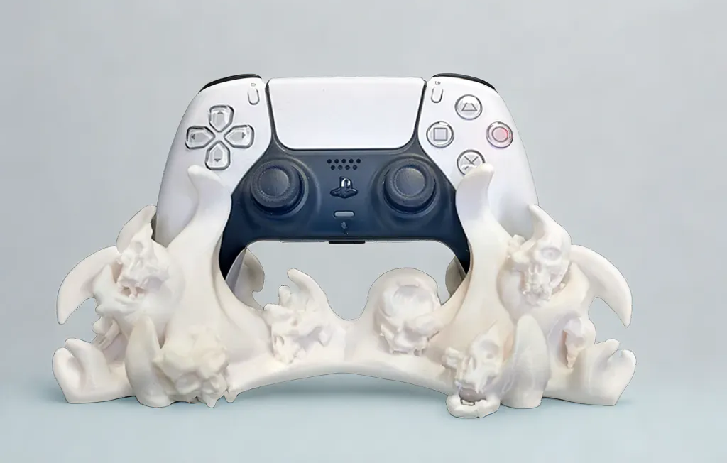 Skull Fire PS5 Controller Stand