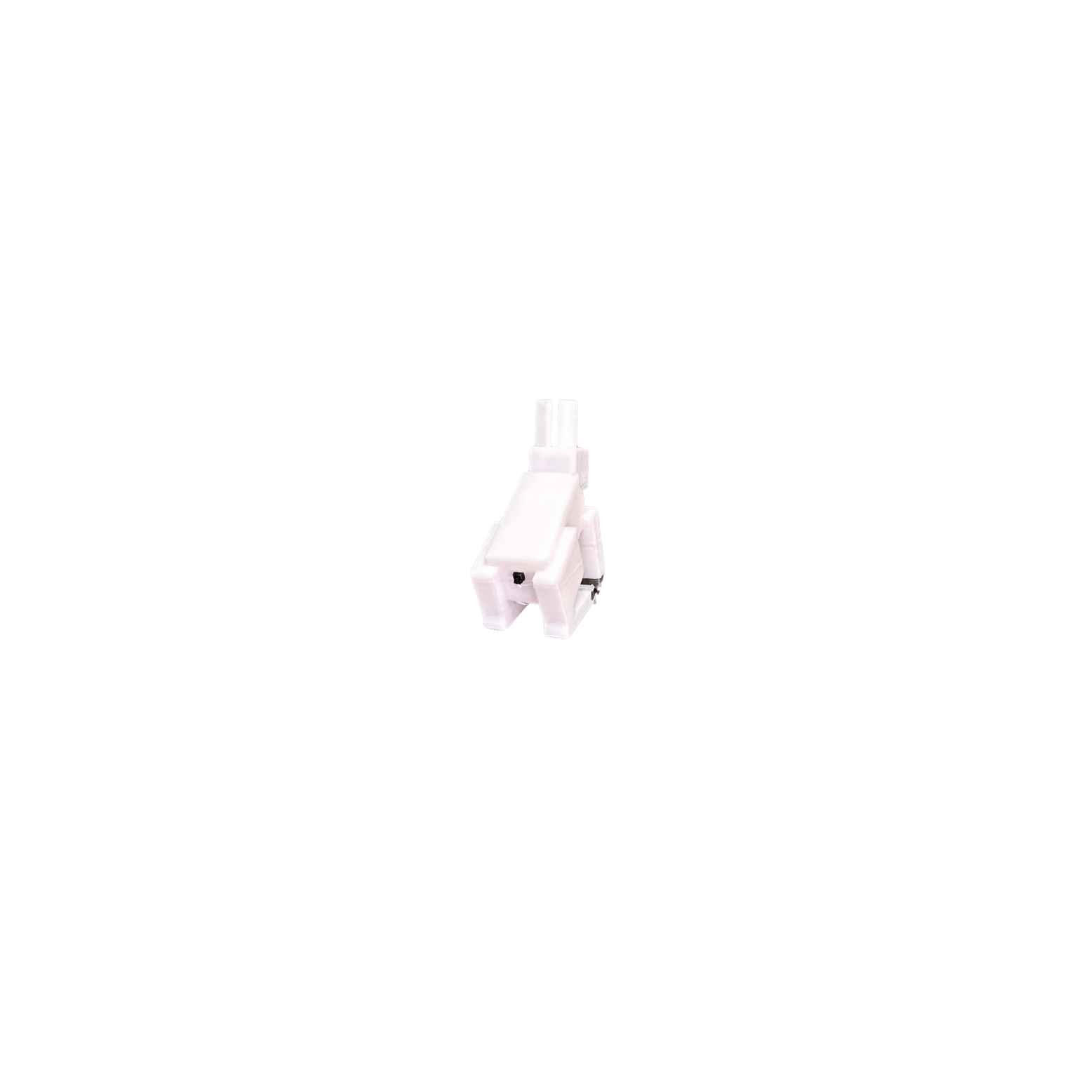 Minecraft Rabbit Toy - Back View