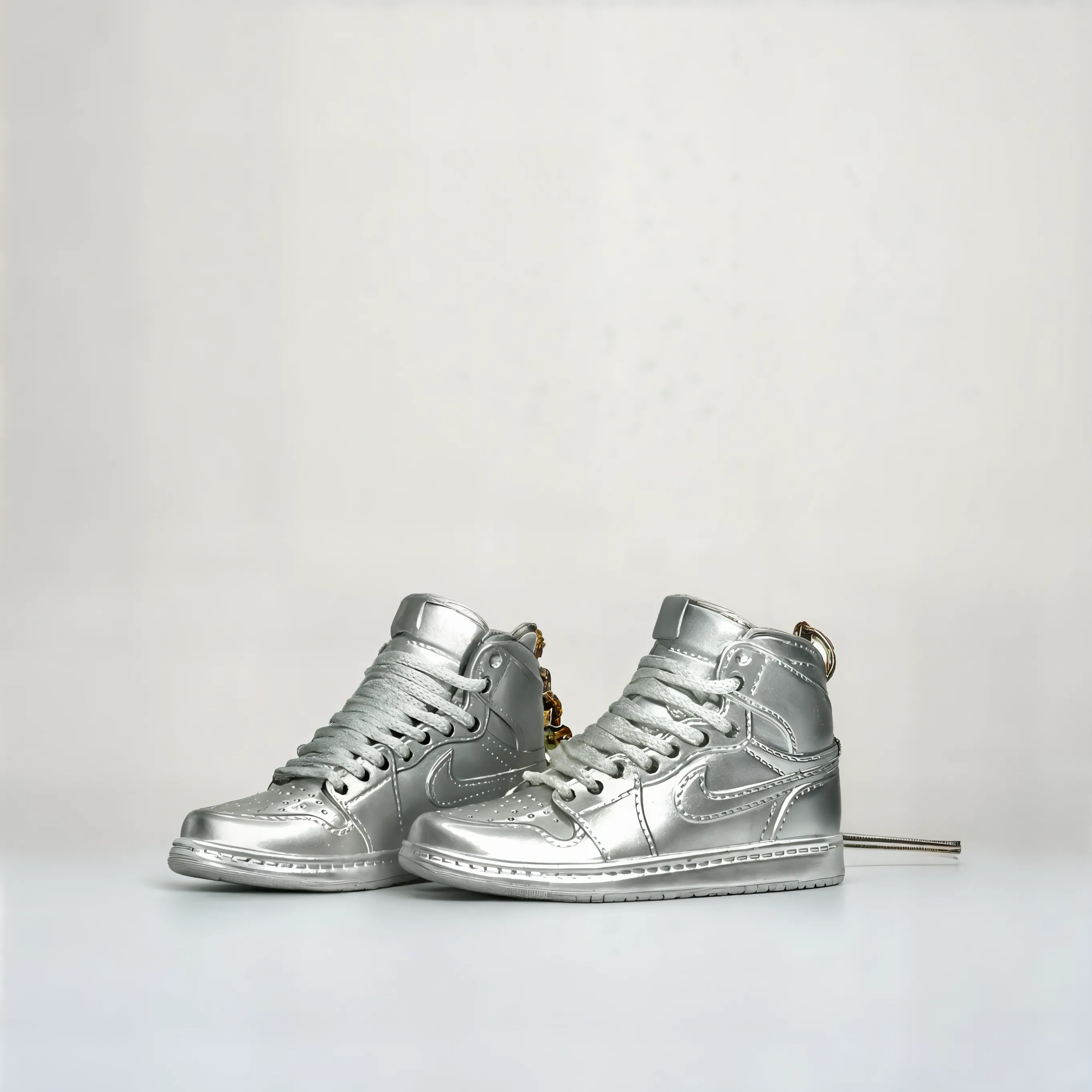 AJ 1 Metallic Grey