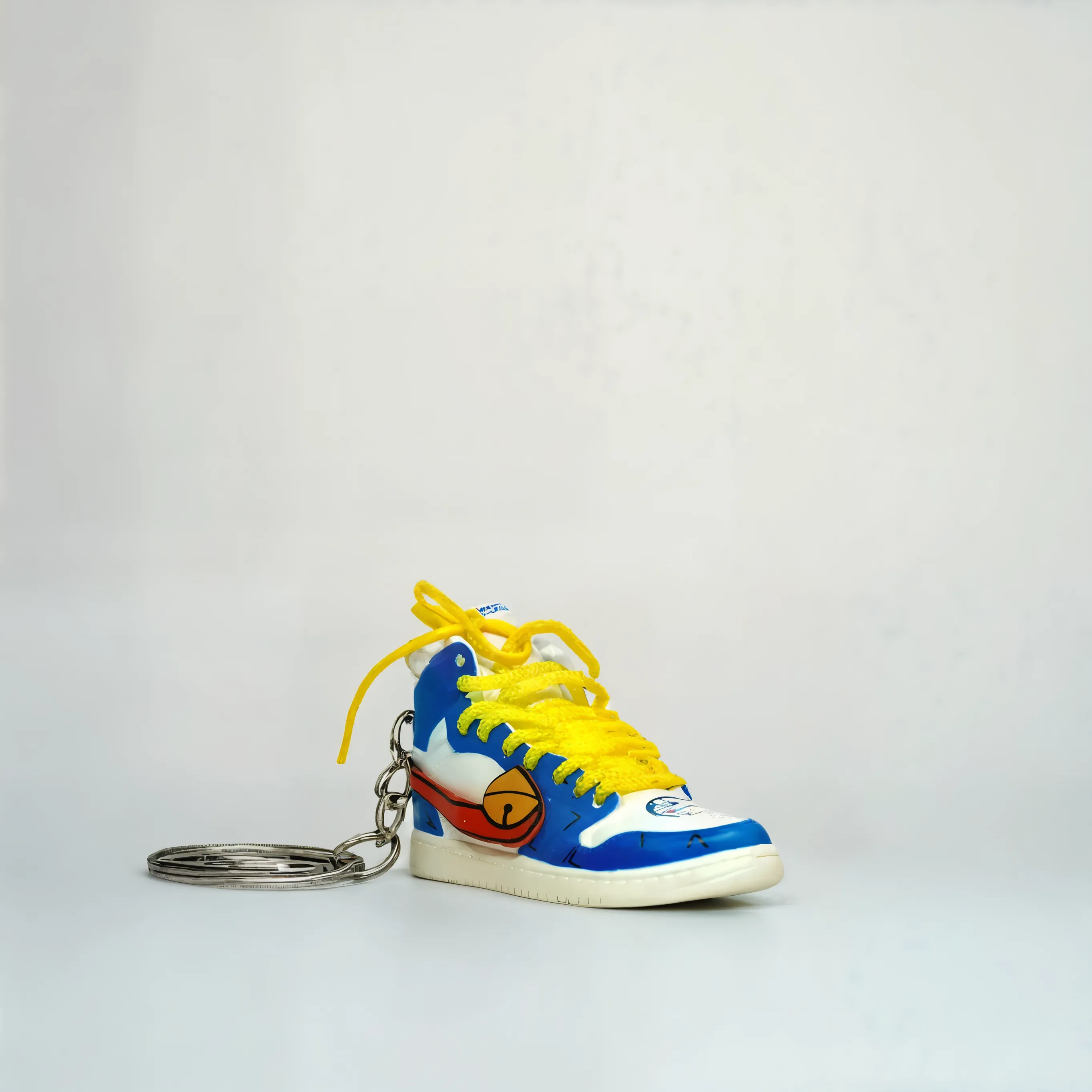 Single MiniSneakers Trainer Blue - Side View
